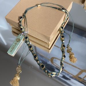 Spartina 449 Woven Adjustable Choker Necklace